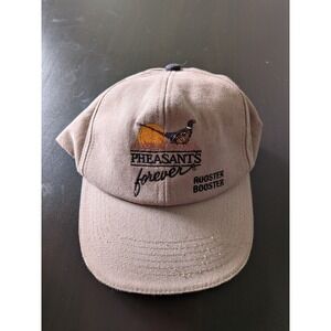 Pheasants Forever Rooster Booster Hat Ball Cap Strapback Legend Hats USA Made
